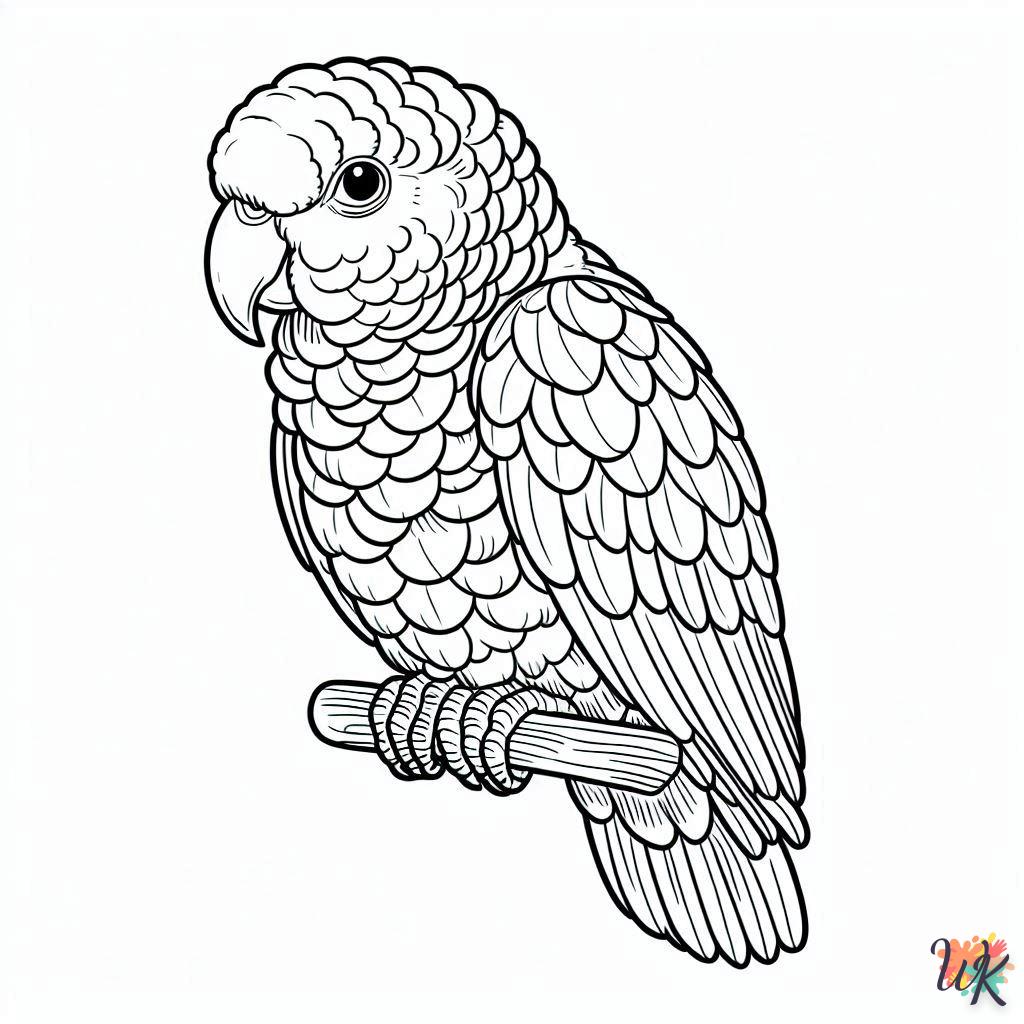 Dibujos Para Colorear Loro