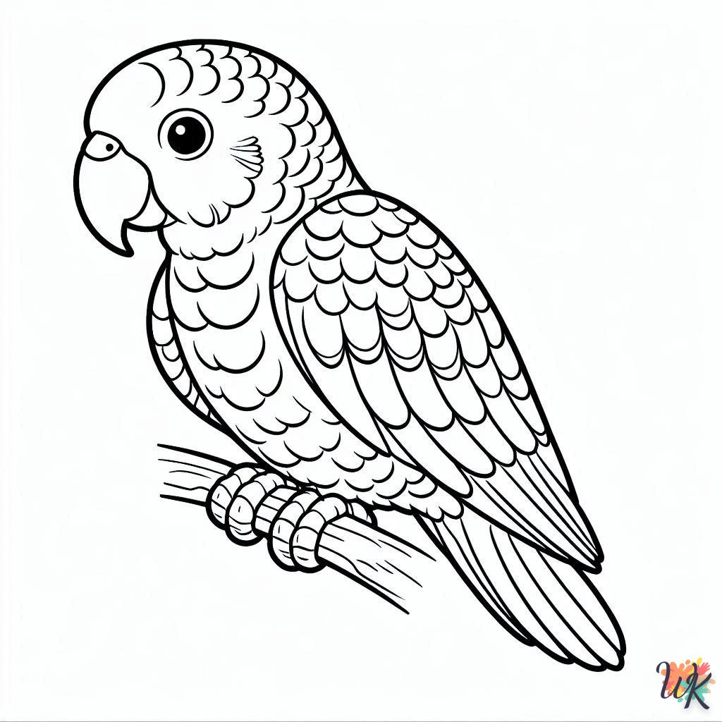 Dibujos Para Colorear Loro