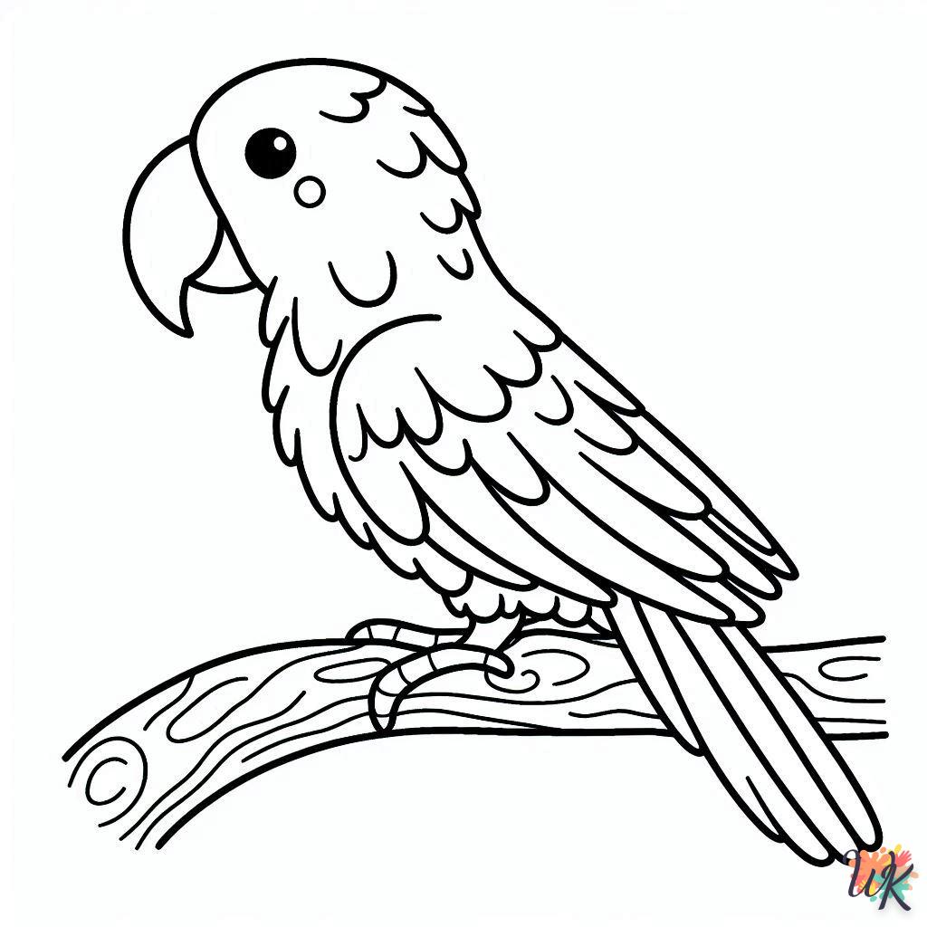 Dibujos Para Colorear Loro