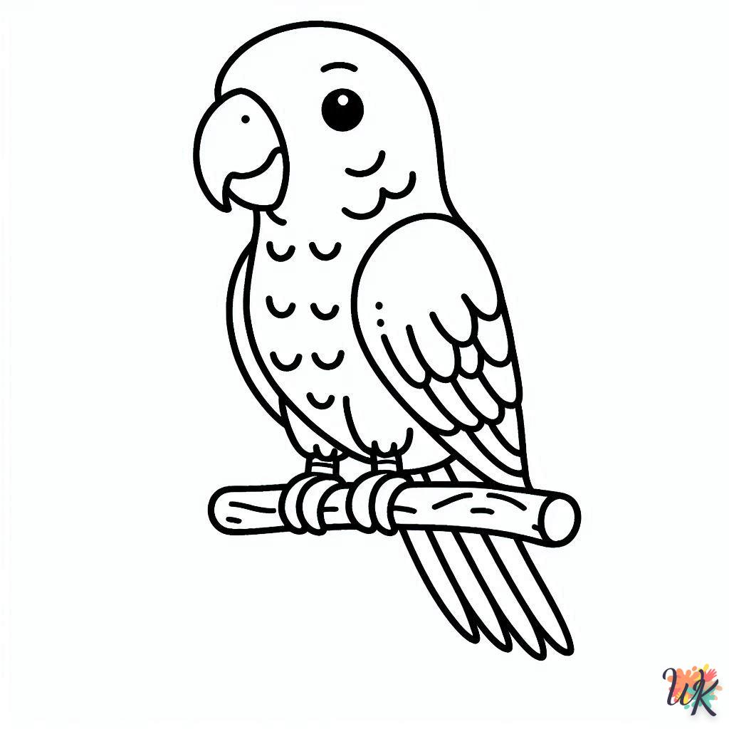 Dibujos Para Colorear Loro