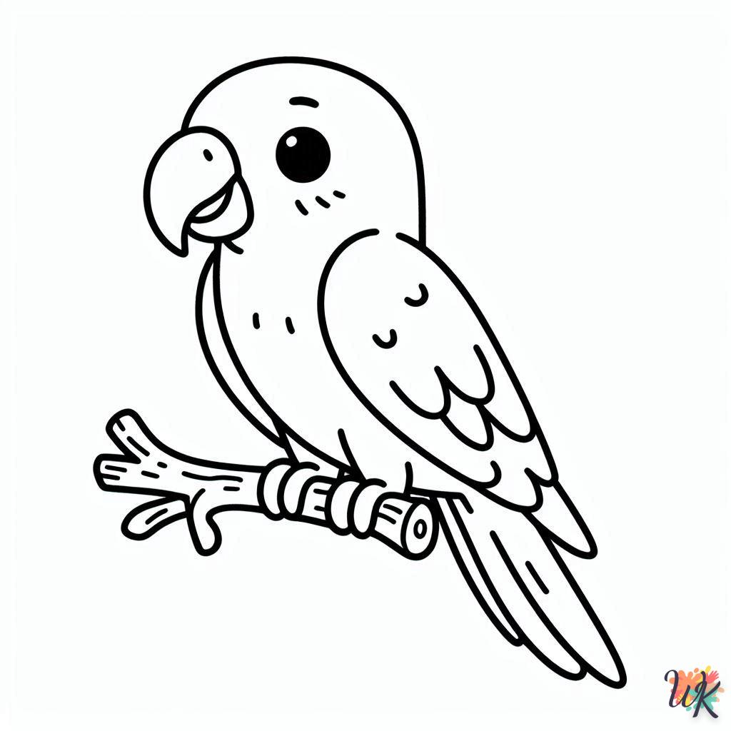 Dibujos Para Colorear Loro