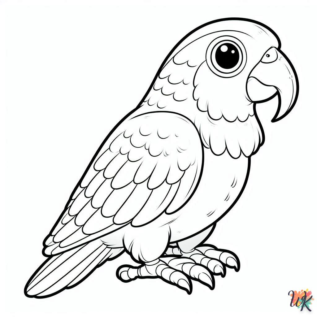 Dibujos Para Colorear Loro