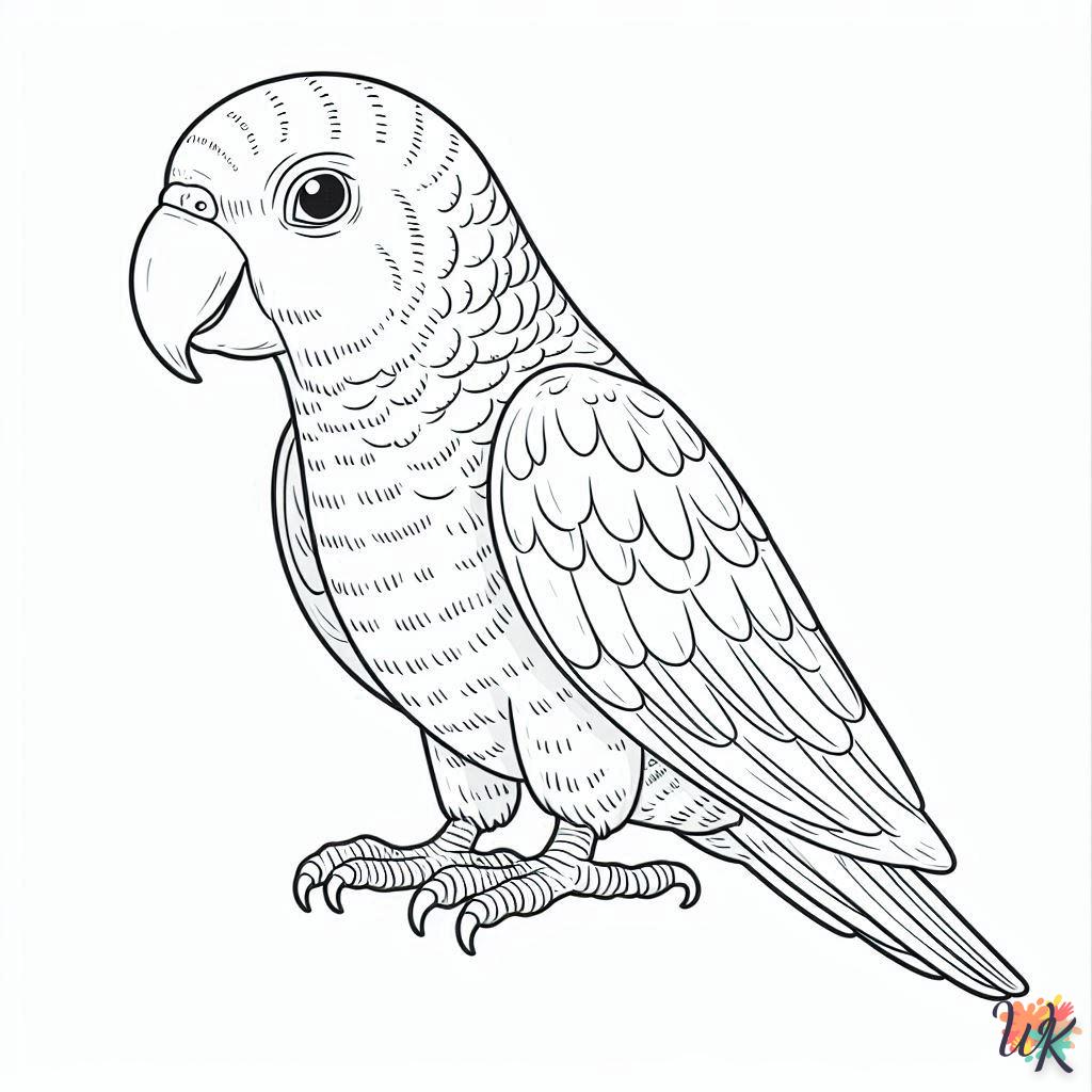 Dibujos Para Colorear Loro