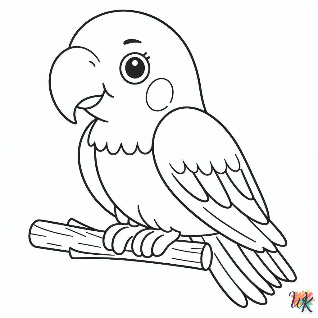 Dibujos Para Colorear Loro