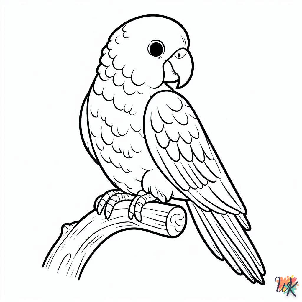 Dibujos Para Colorear Loro