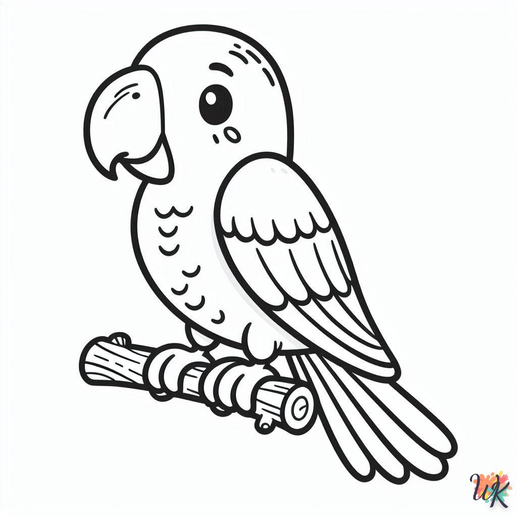 Dibujos Para Colorear Loro