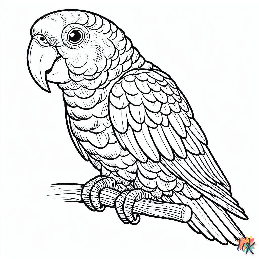 Dibujos Para Colorear Loro