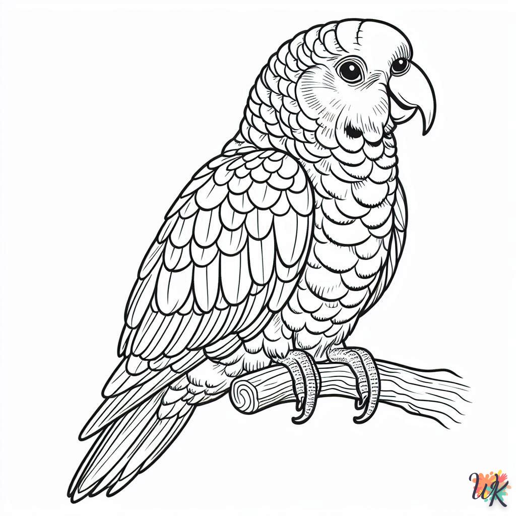 Dibujos Para Colorear Loro