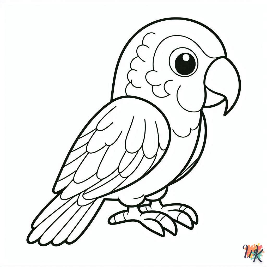 Dibujos Para Colorear Loro