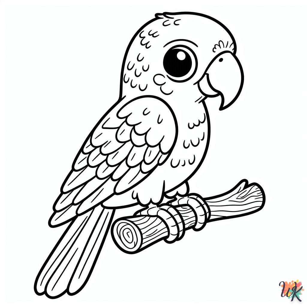 Dibujos Para Colorear Loro