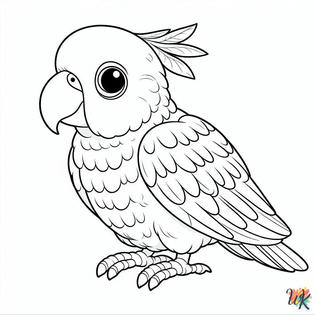 Dibujos Para Colorear Loro