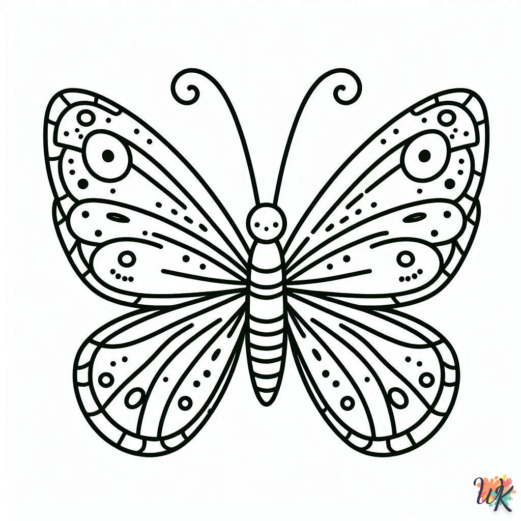 Dibujos Para Colorear Mariposas