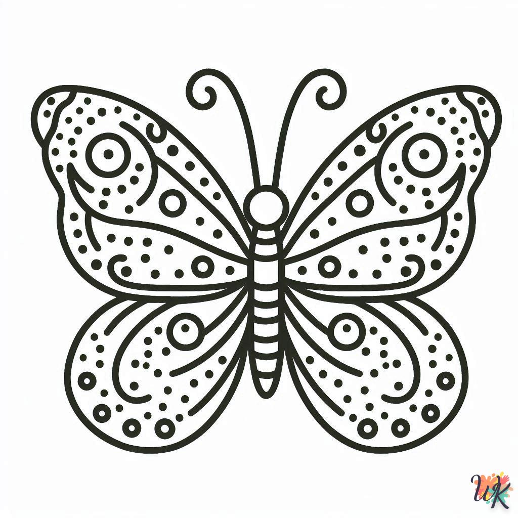 Dibujos Para Colorear Mariposas