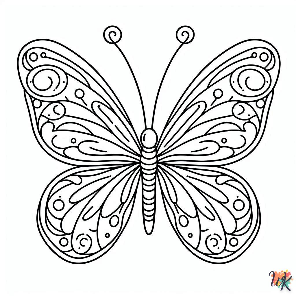 Dibujos Para Colorear Mariposas