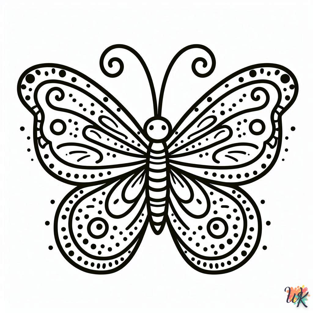 Dibujos Para Colorear Mariposas