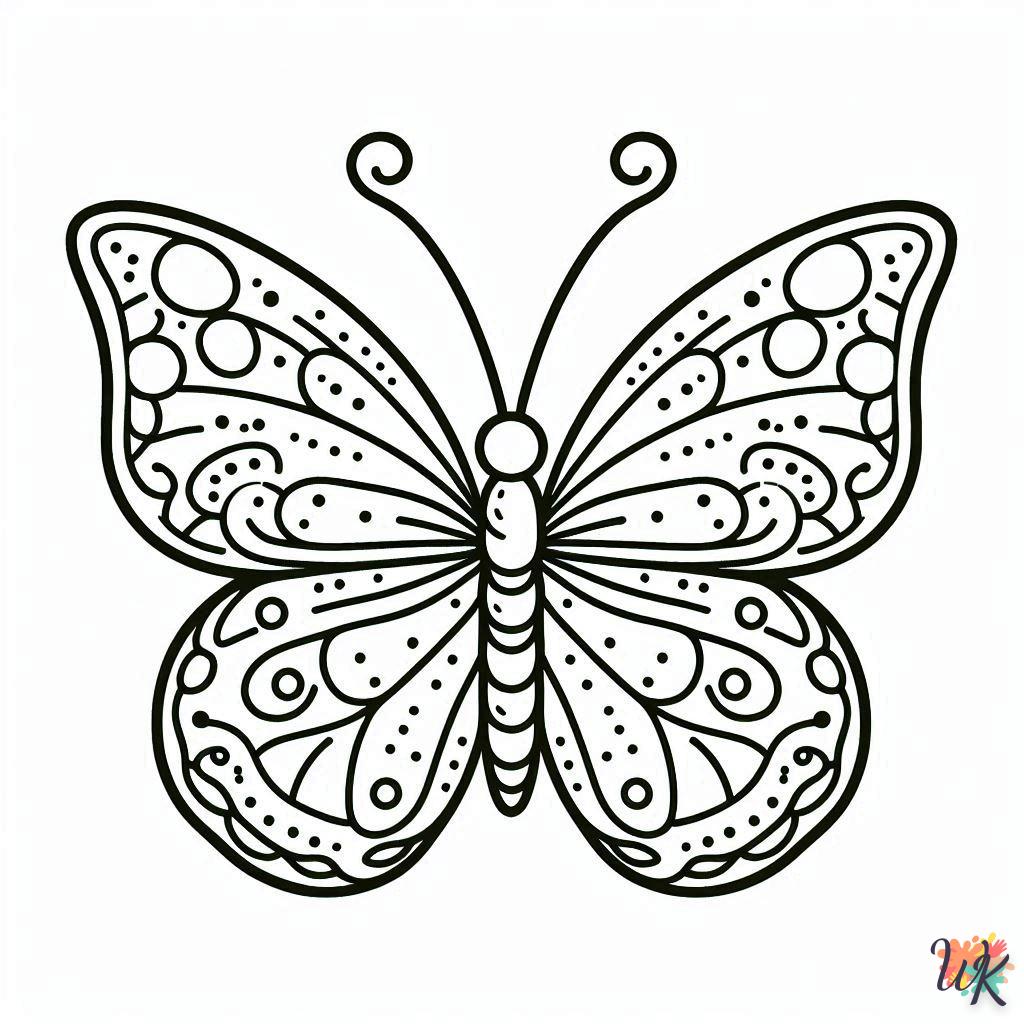 Dibujos Para Colorear Mariposas