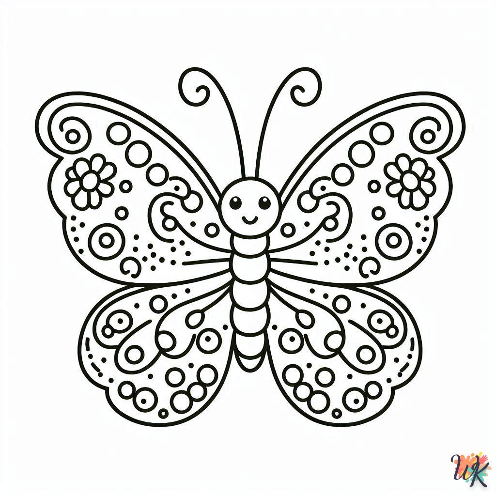 Dibujos Para Colorear Mariposas