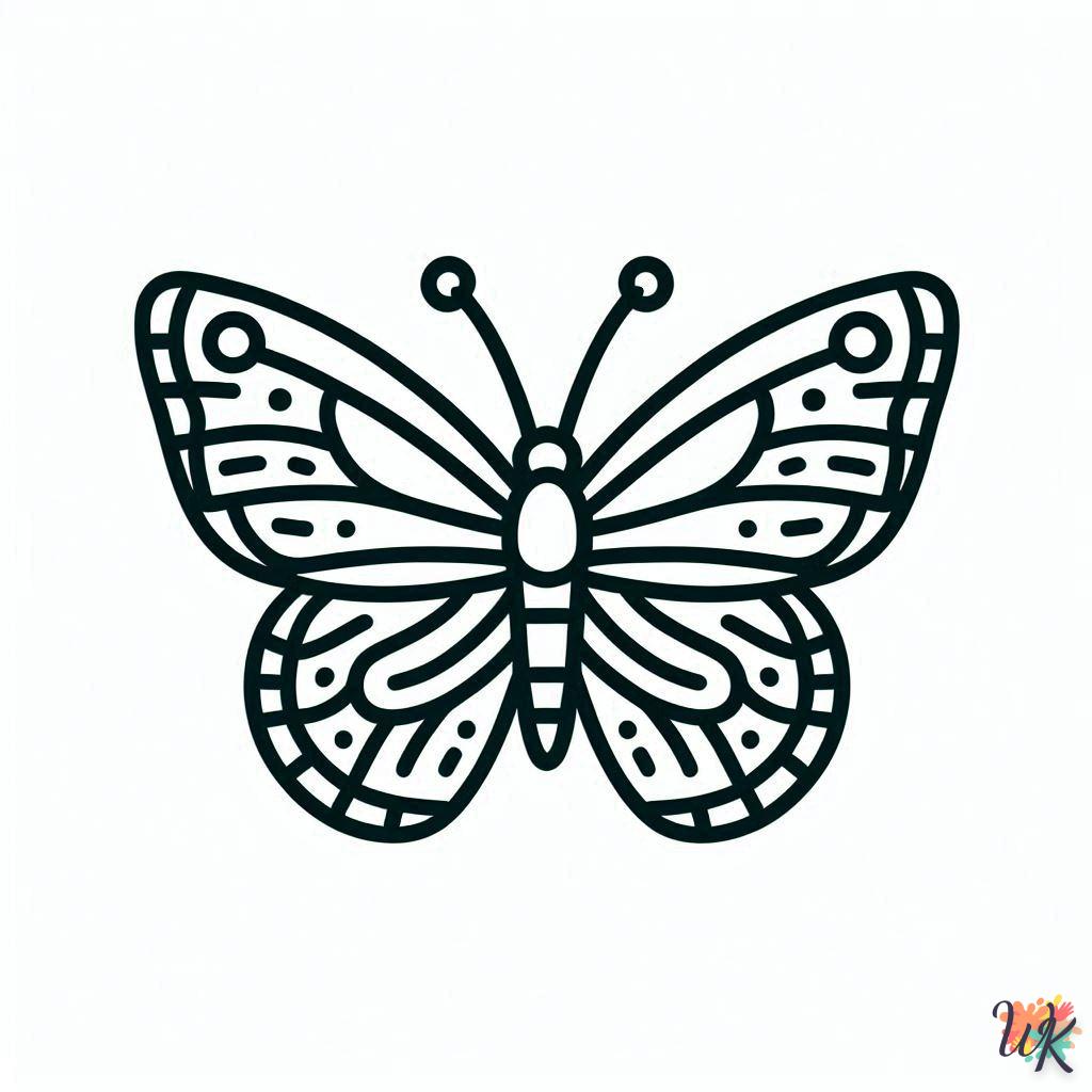 Dibujos Para Colorear Mariposas