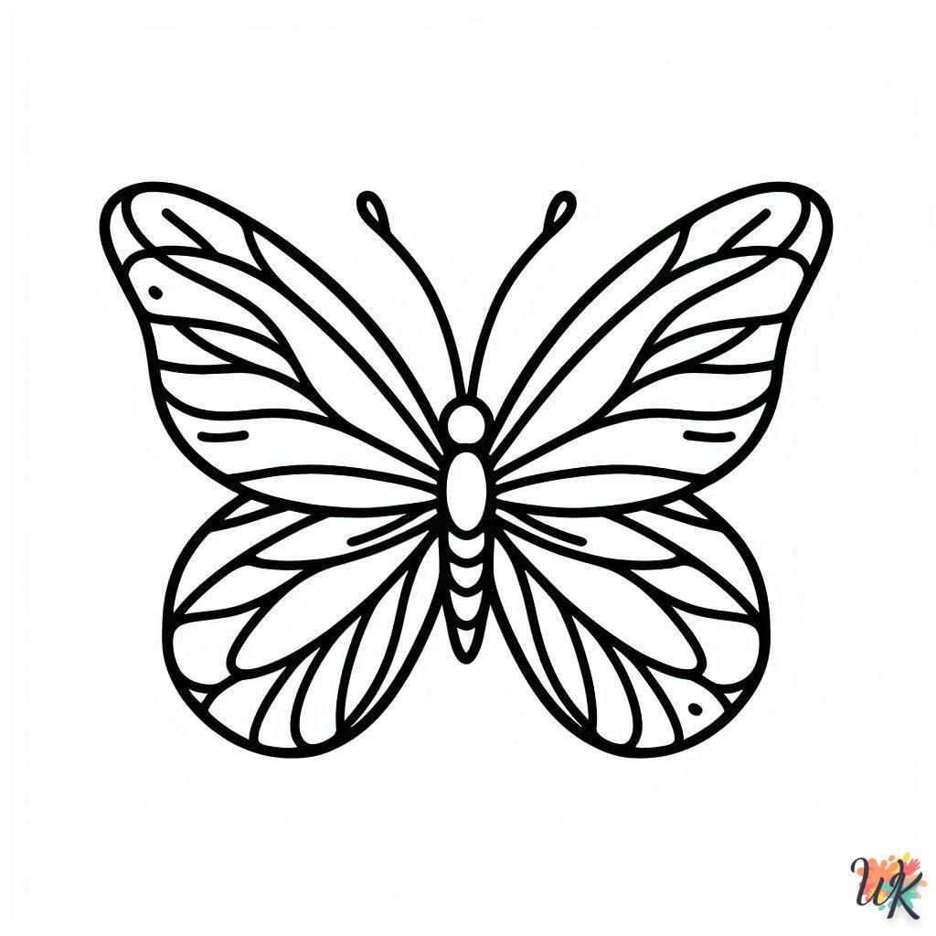 Dibujos Para Colorear Mariposas