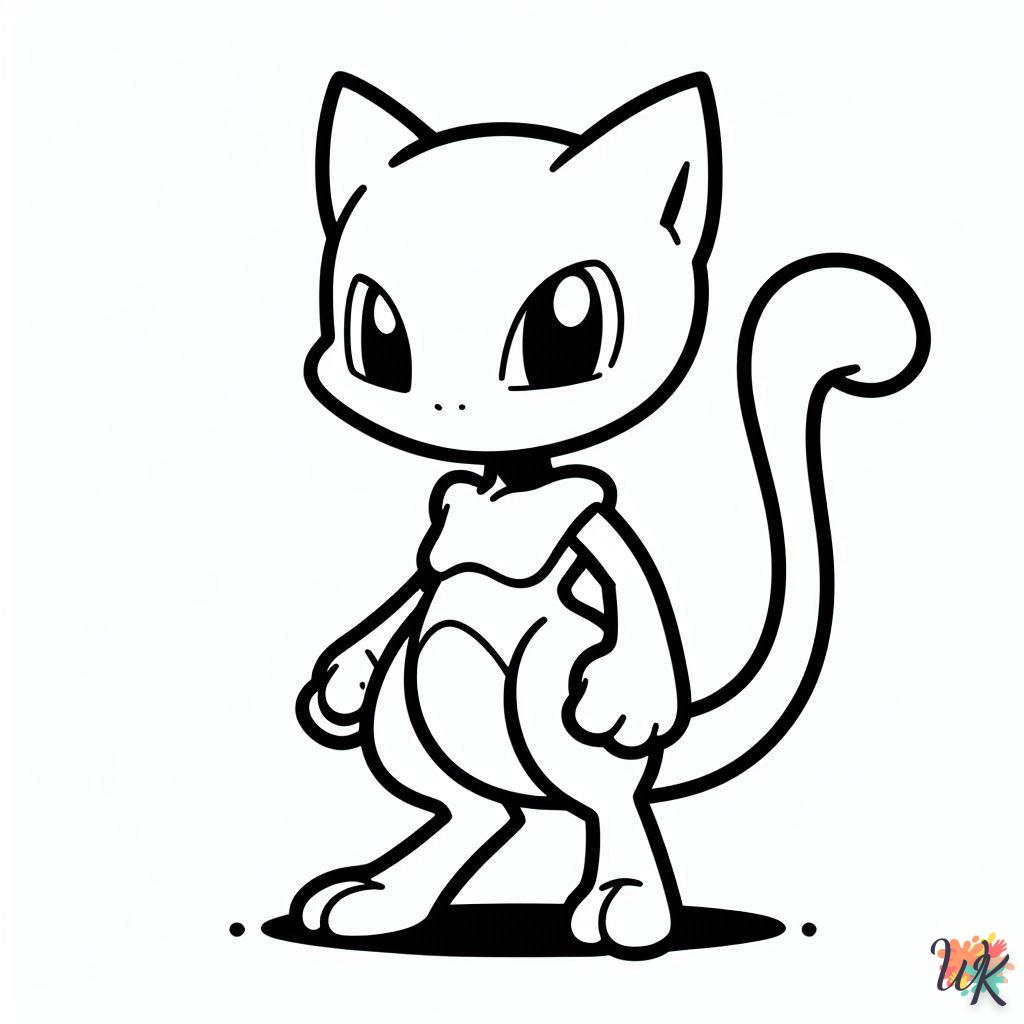 Dibujos Para Colorear Mewtwo