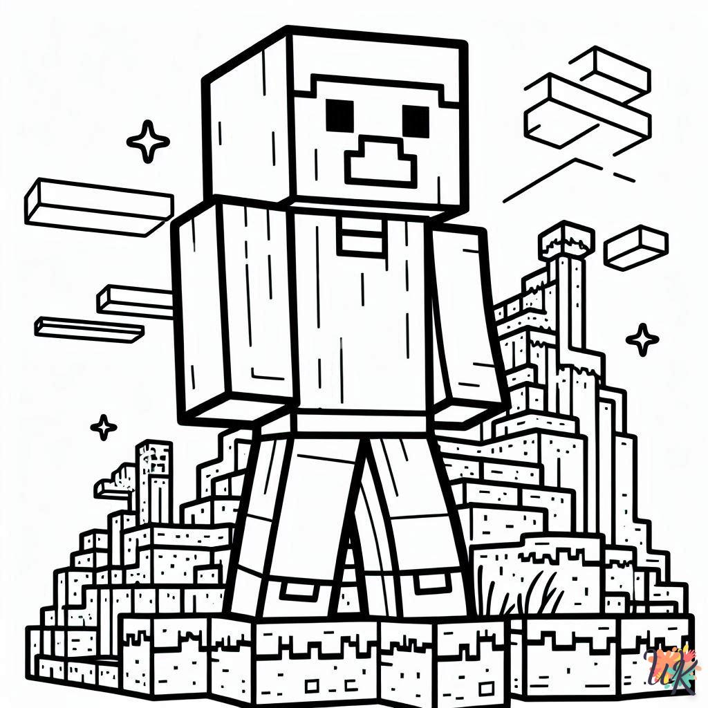 Dibujos Para Colorear Minecraft