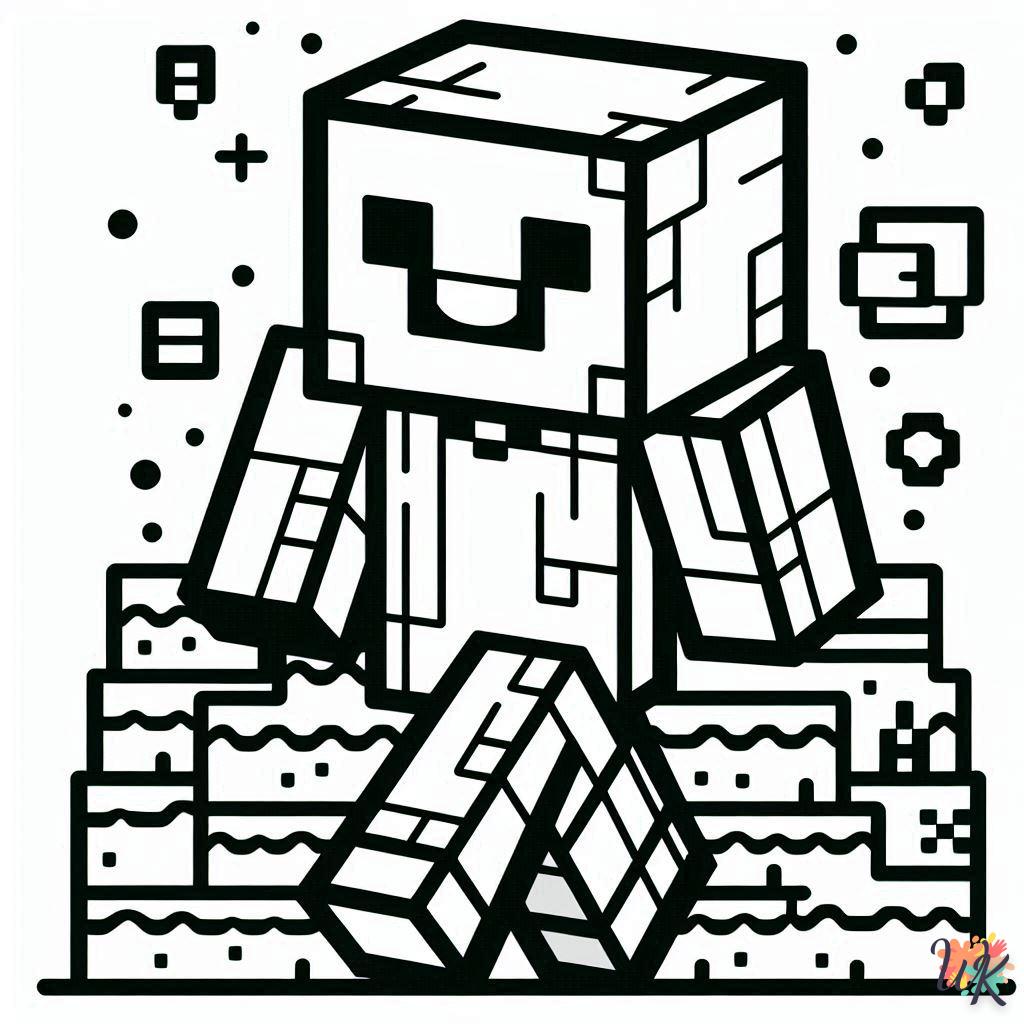 Dibujos Para Colorear Minecraft