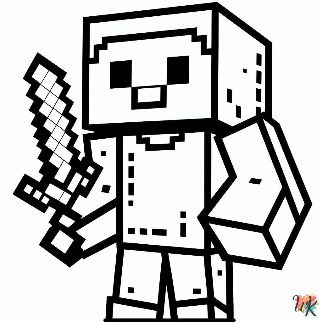 Dibujos Para Colorear Minecraft