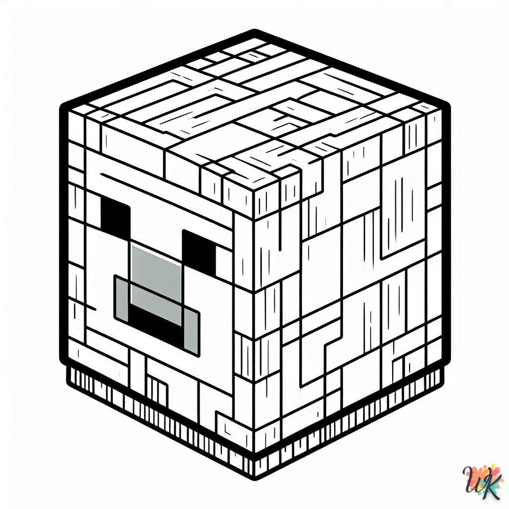 Dibujos Para Colorear Minecraft