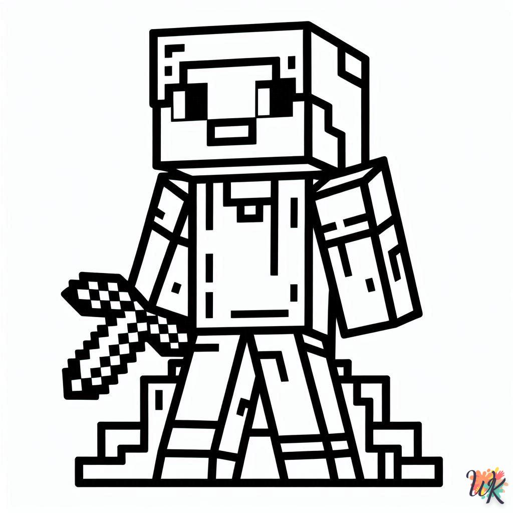 Dibujos Para Colorear Minecraft