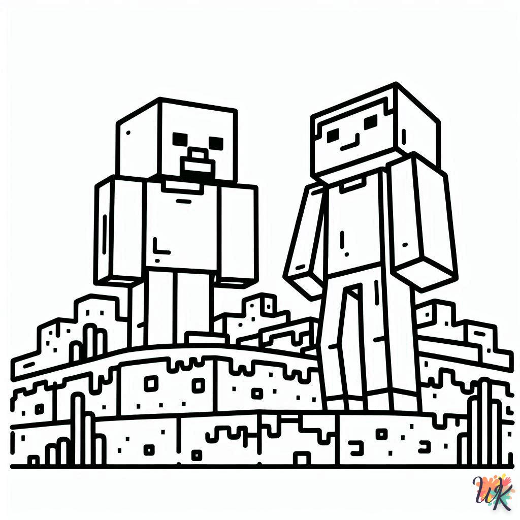 Dibujos Para Colorear Minecraft