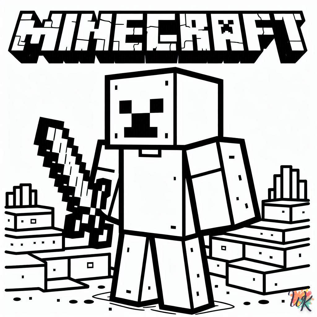 Dibujos Para Colorear Minecraft