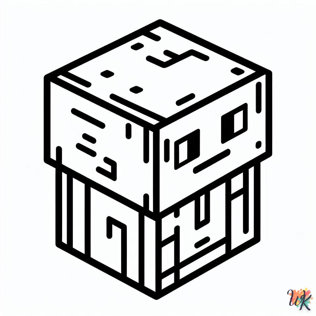 Dibujos Para Colorear Minecraft