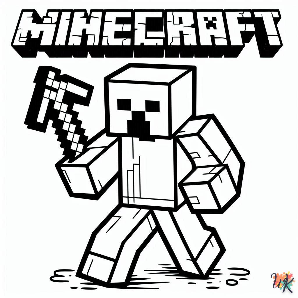 Dibujos Para Colorear Minecraft