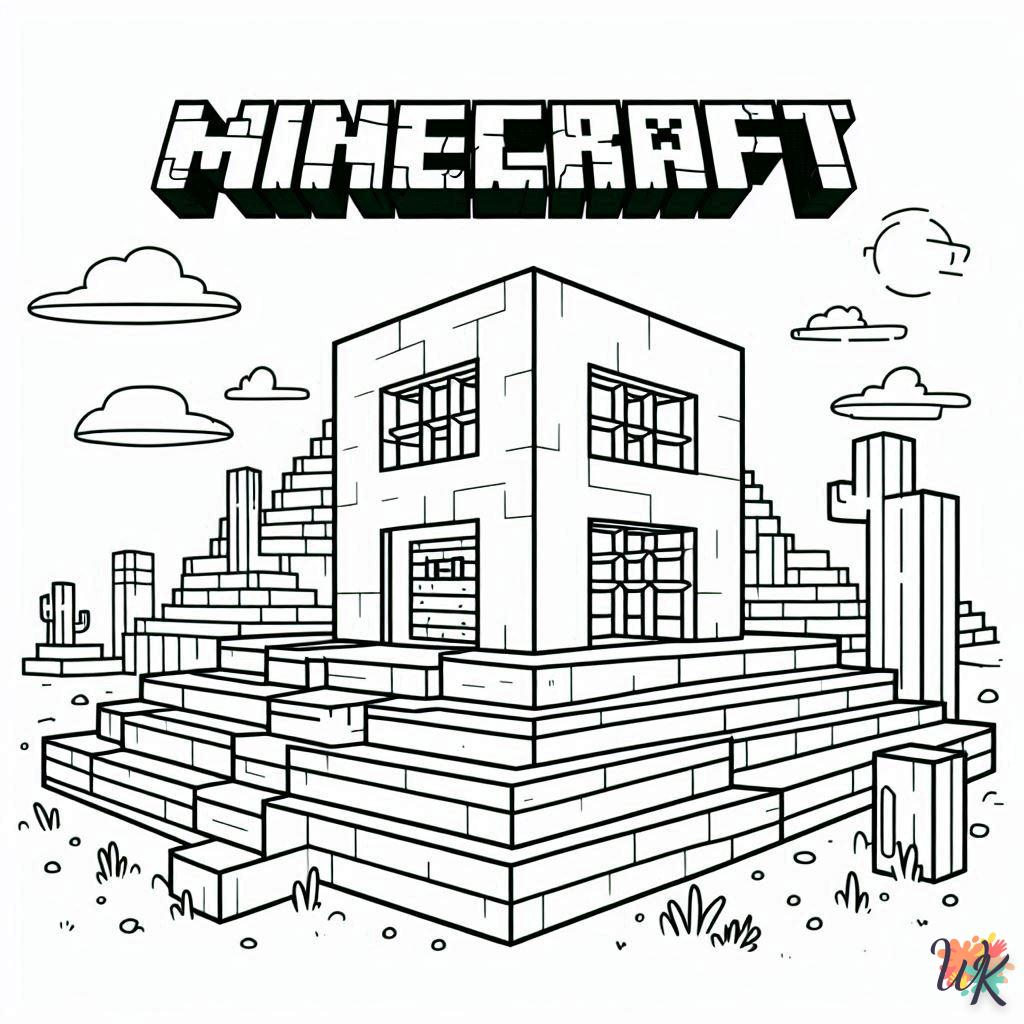 Dibujos Para Colorear Minecraft