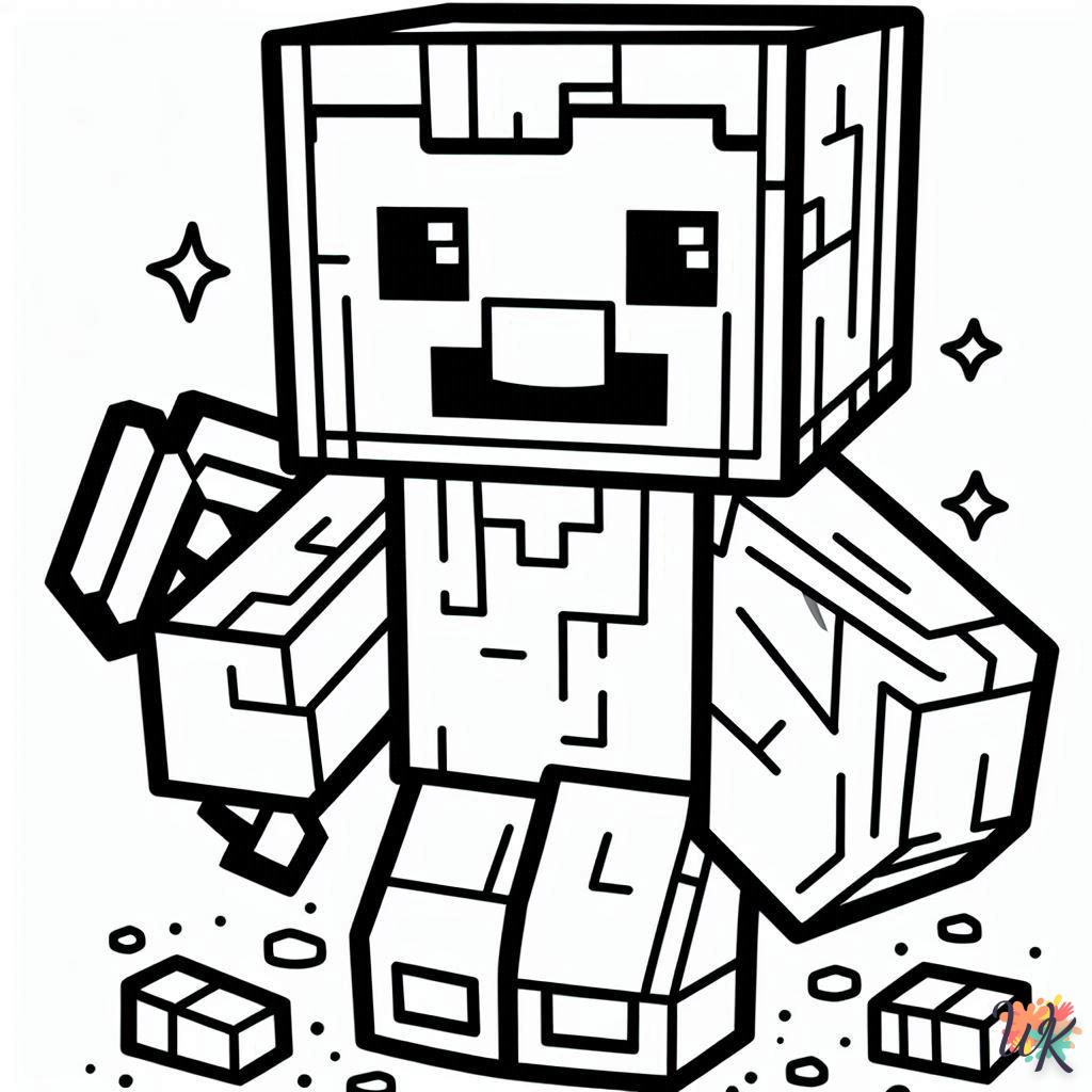 Dibujos Para Colorear Minecraft