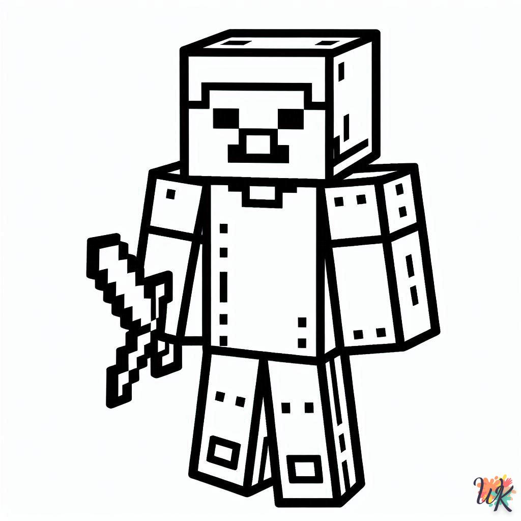 Dibujos Para Colorear Minecraft