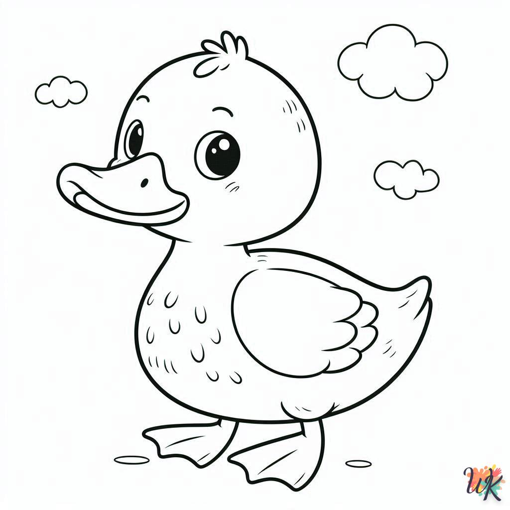 Dibujos Para Colorear Patos