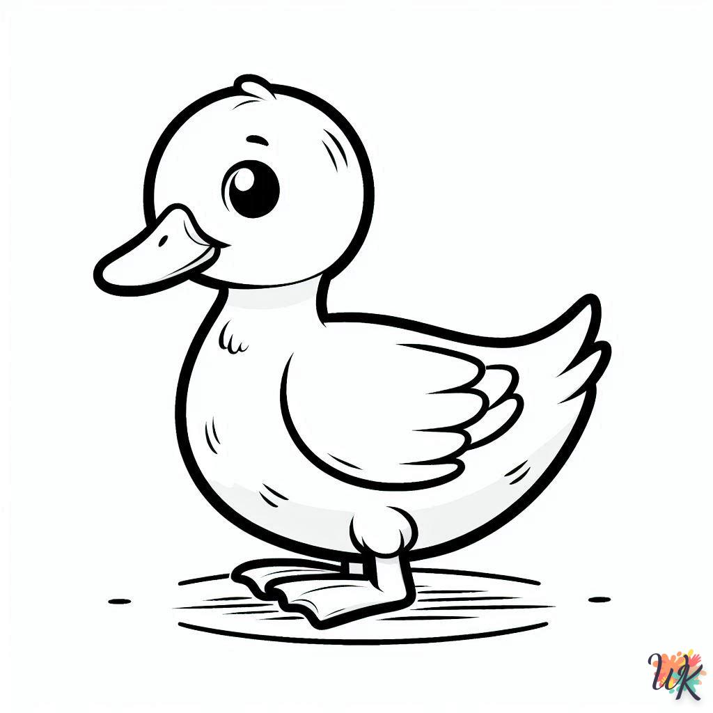 Dibujos Para Colorear Patos