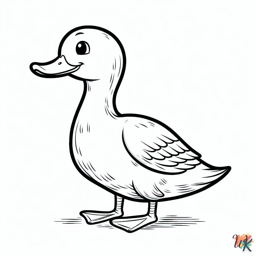 Dibujos Para Colorear Patos