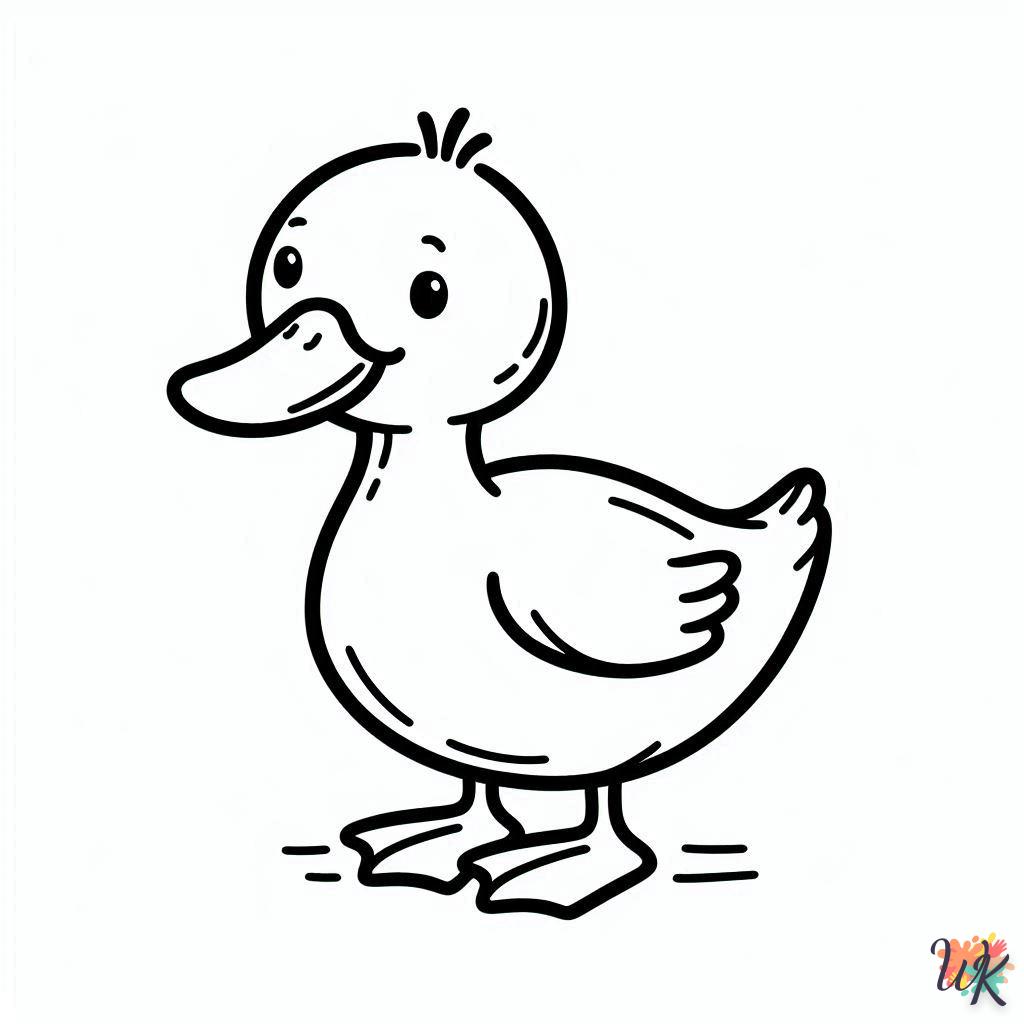 Dibujos Para Colorear Patos