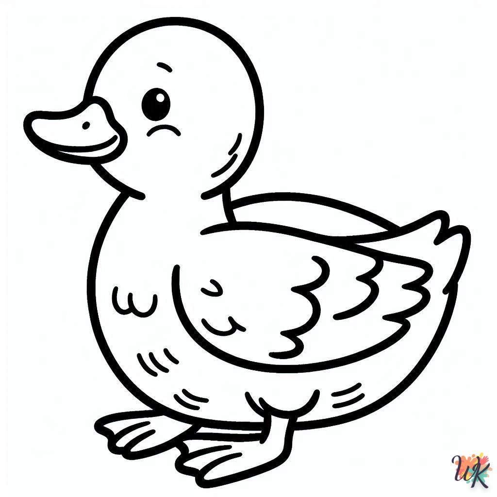 Dibujos Para Colorear Patos