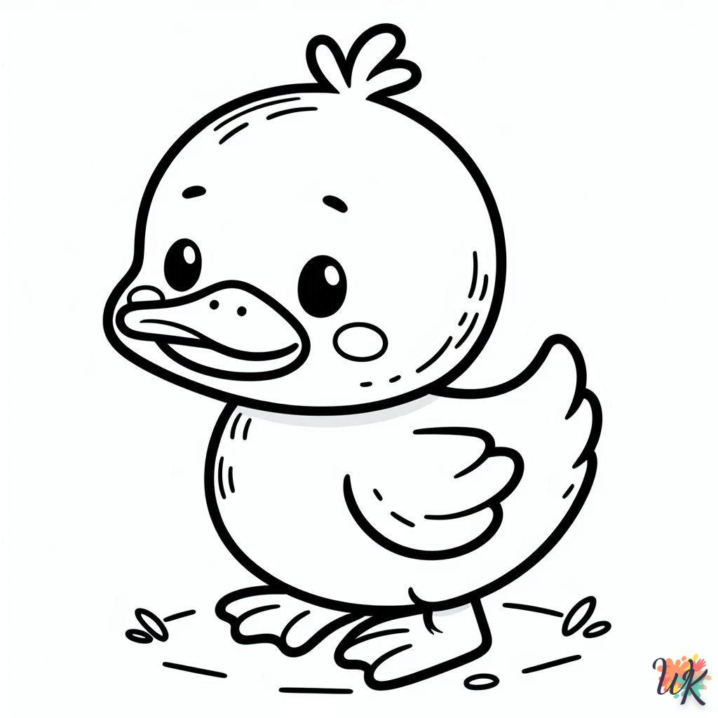 Dibujos Para Colorear Patos