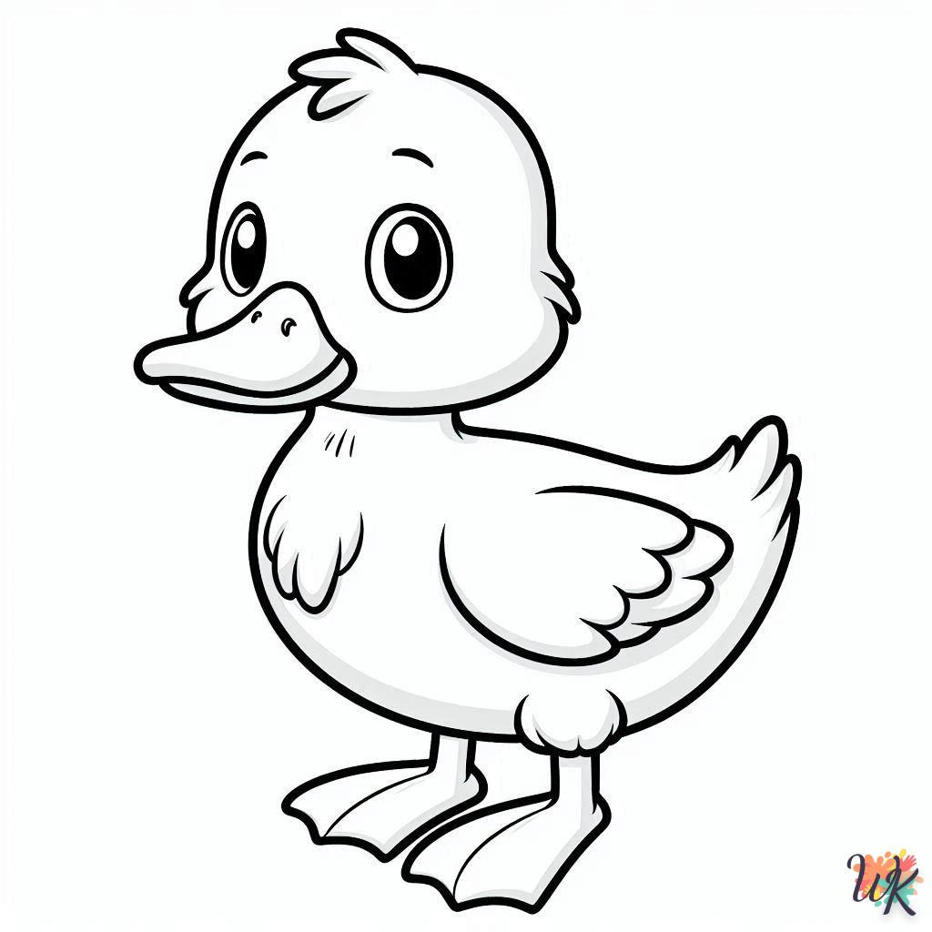 Dibujos Para Colorear Patos