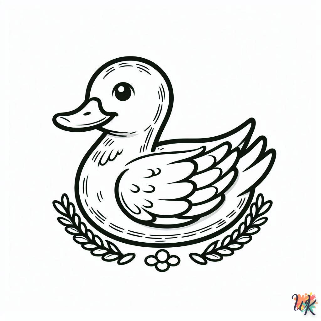 Dibujos Para Colorear Patos