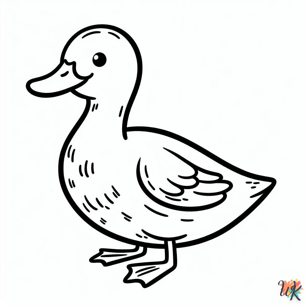 Dibujos Para Colorear Patos