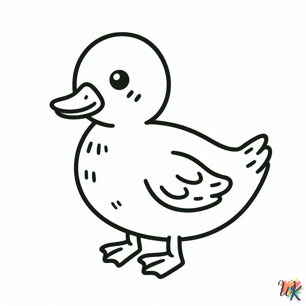 Dibujos Para Colorear Patos