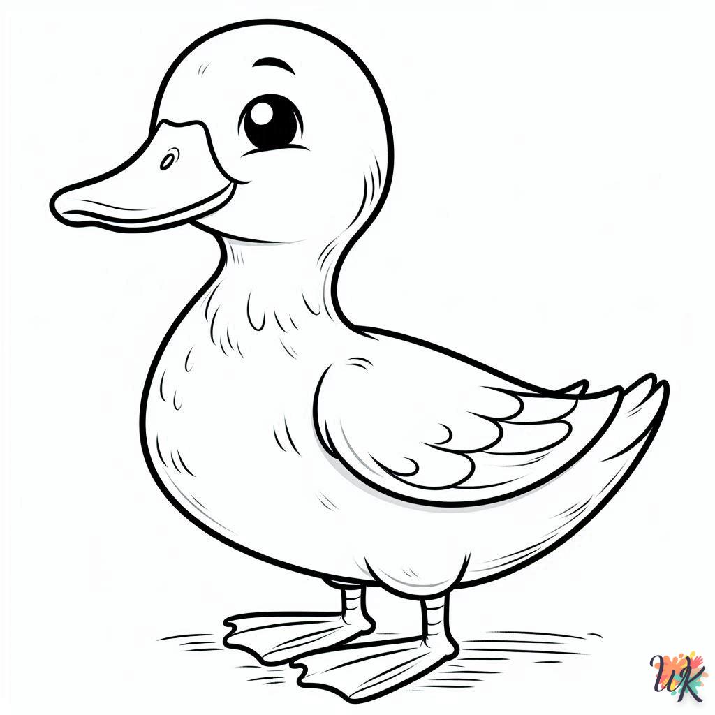 Dibujos Para Colorear Patos