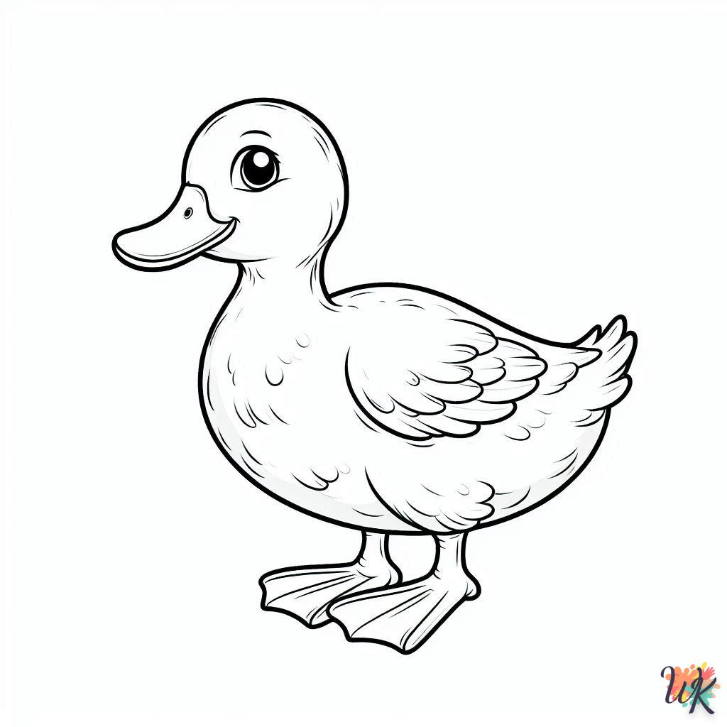 Dibujos Para Colorear Patos