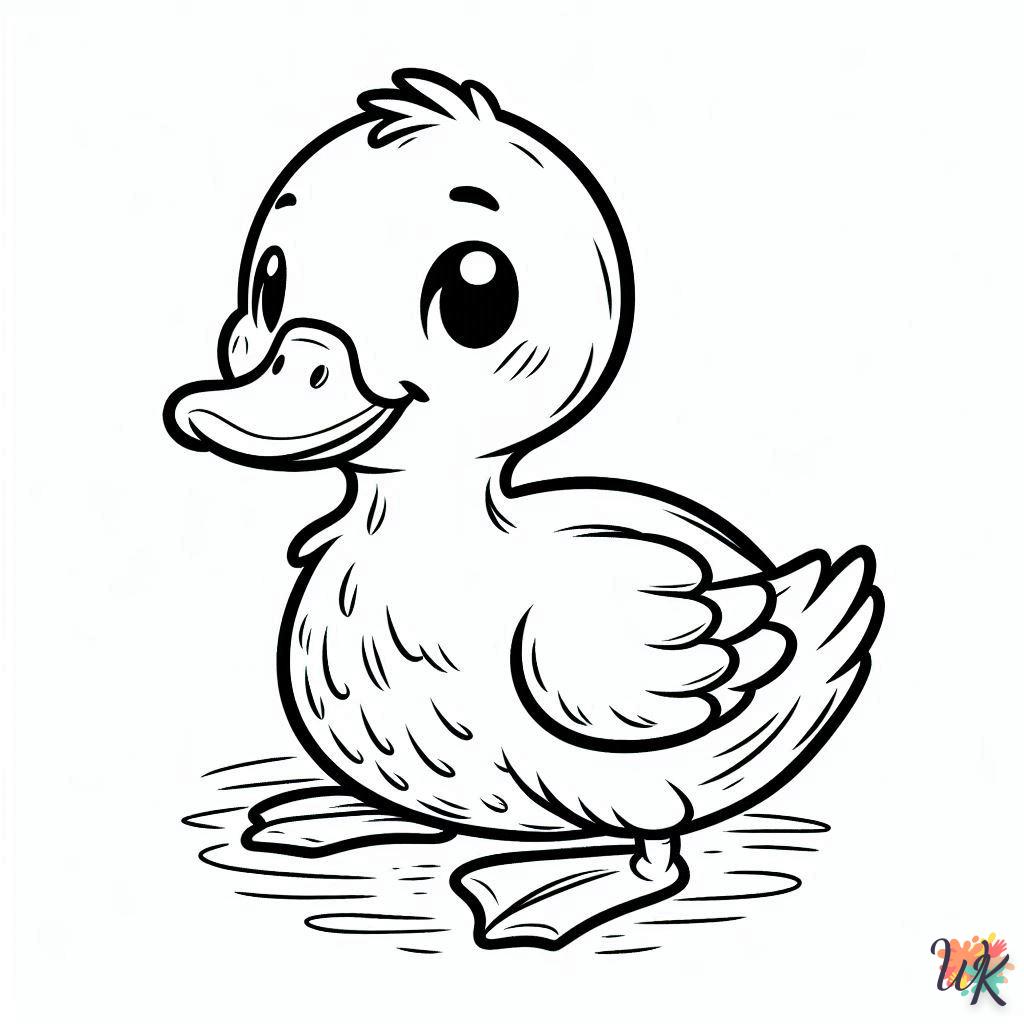 Dibujos Para Colorear Patos