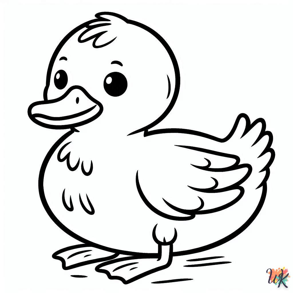 Dibujos Para Colorear Patos